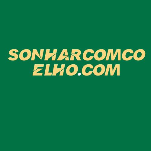 Logo da SONHARCOMCOELHO